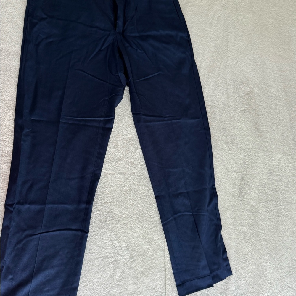 Loro Piana Navy Dress Pants